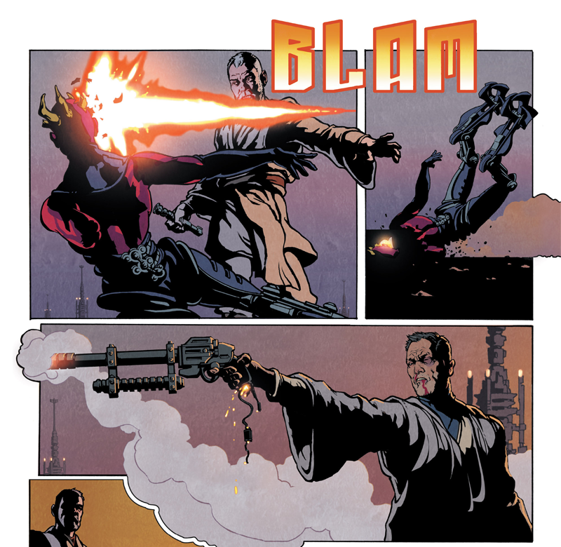 Illustration for article titled Here's What Happened the Last Time Ben Kenobi and Darth Maul Had a Rematch